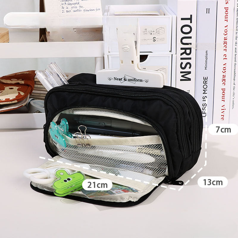 Wholesale 2023 Large Capacity Canvas Pencil Case